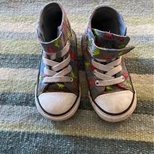 Toddler Size 7 Dino Converse